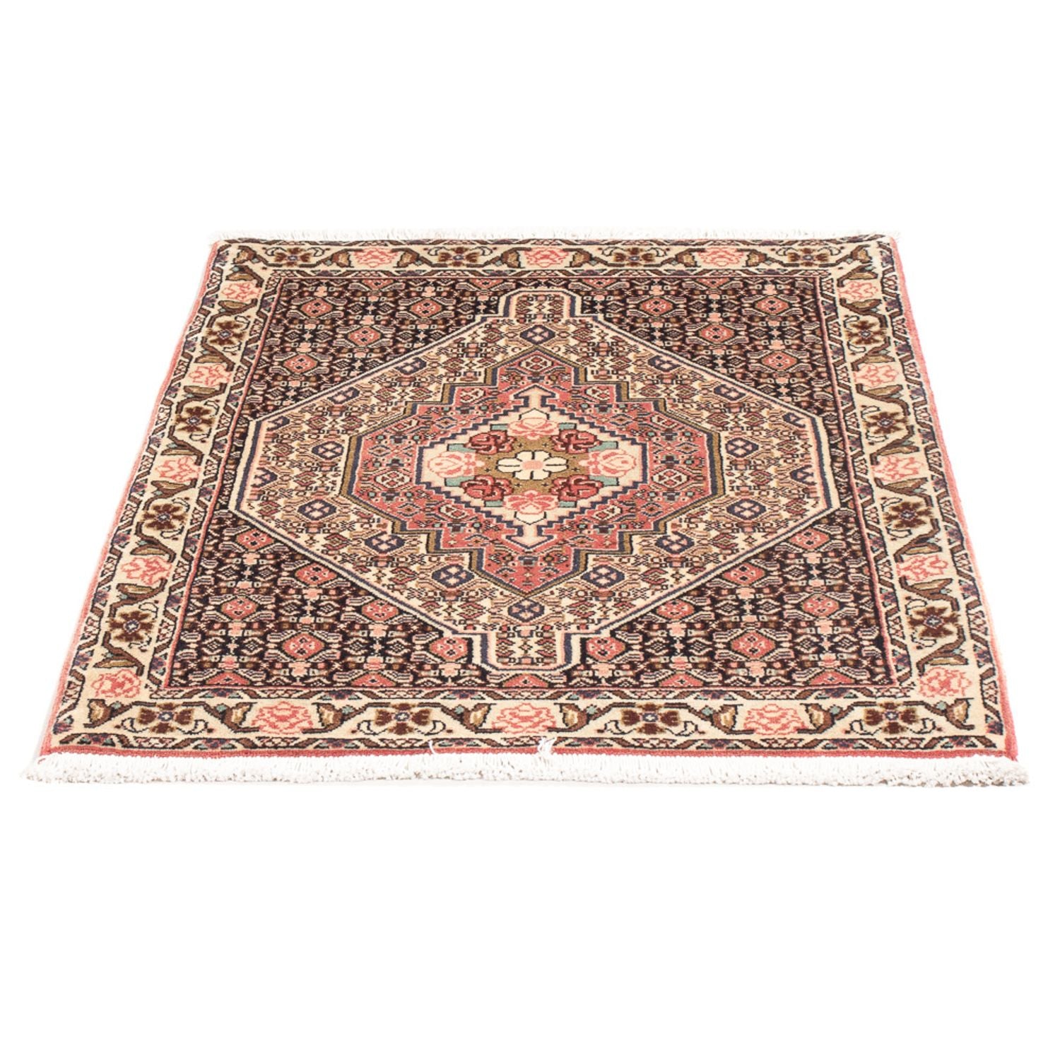 Alfombra persa - Clásica - 102 x 75 cm - rojo claro