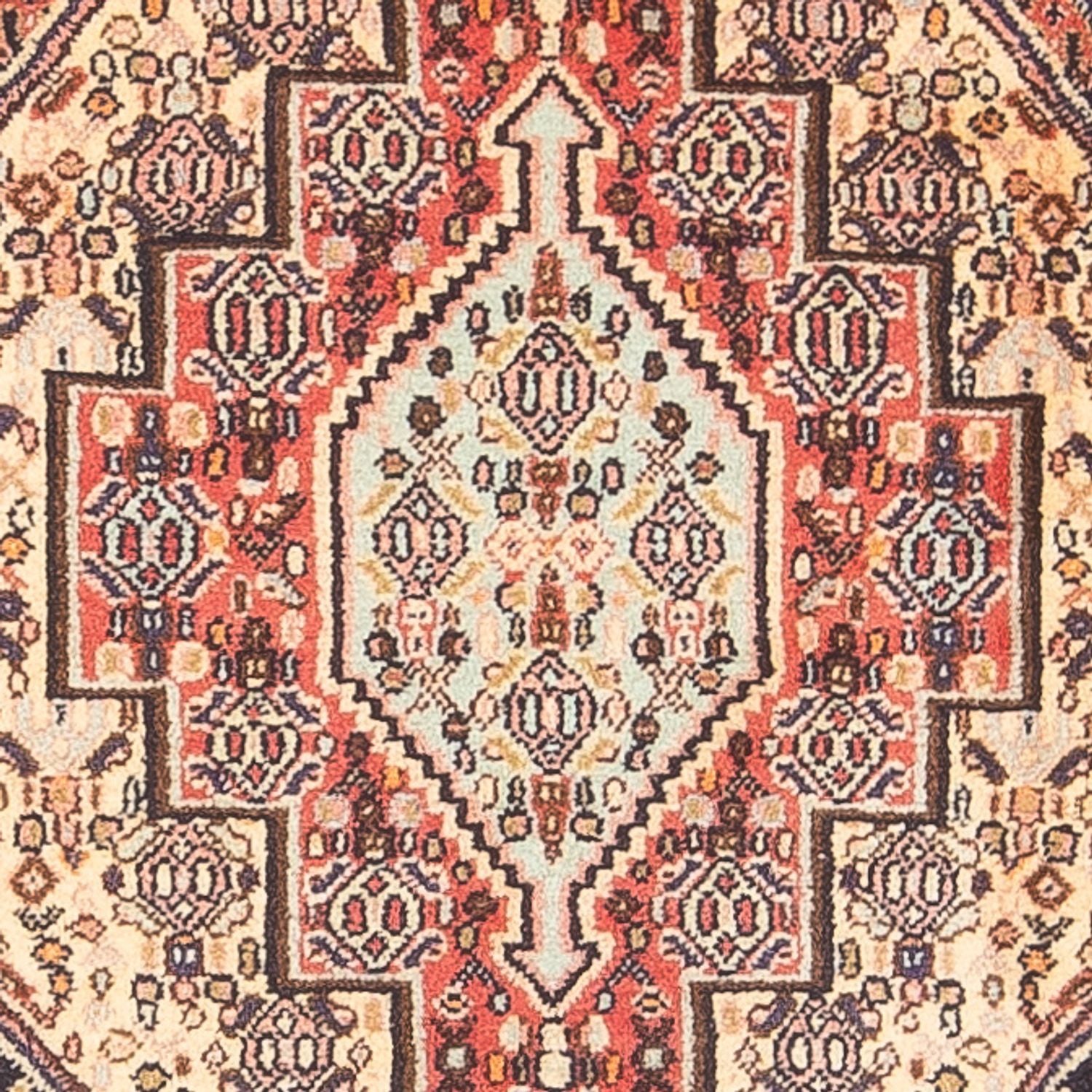 Alfombra persa - Clásica - 102 x 74 cm - rojo claro