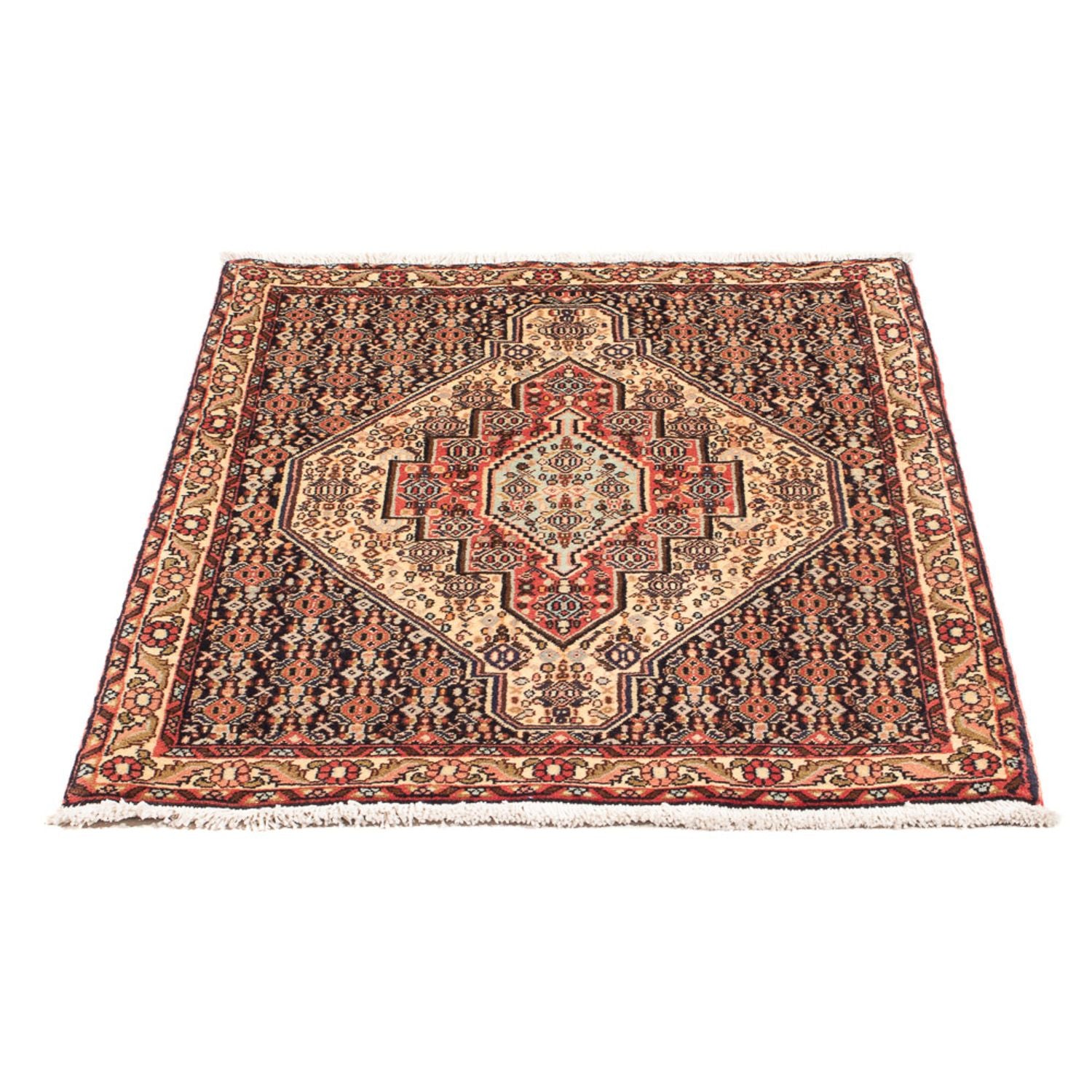 Alfombra persa - Clásica - 102 x 74 cm - rojo claro