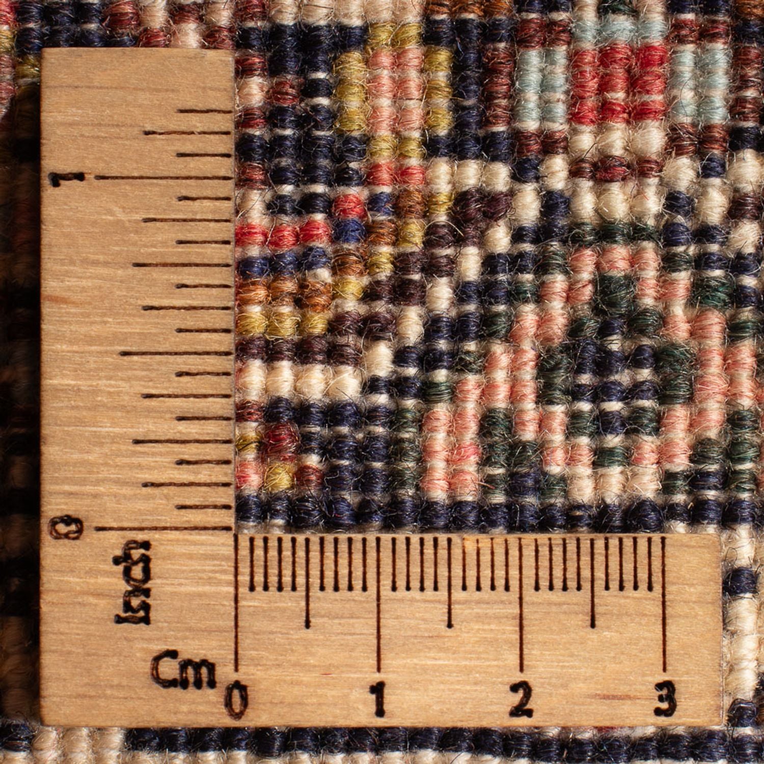 Alfombra persa - Clásica - 108 x 76 cm - azul oscuro