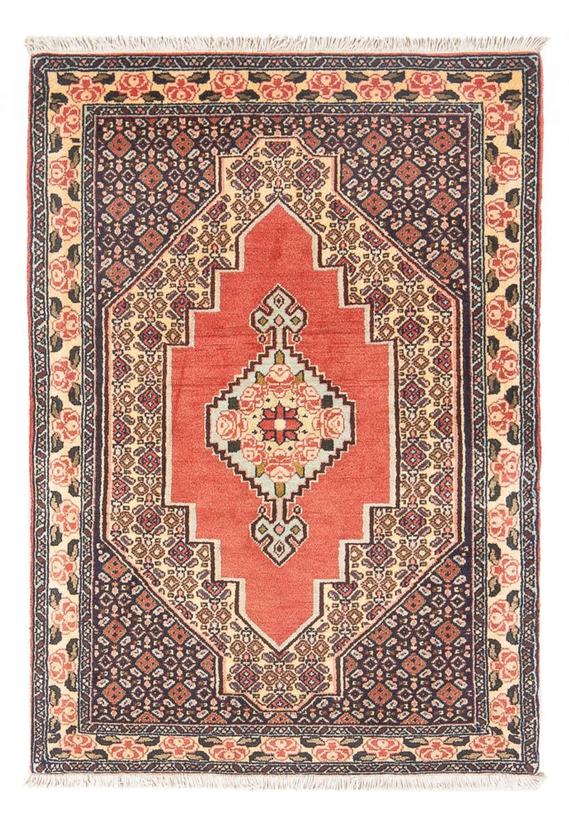Alfombra persa - Clásica - 110 x 75 cm - naranja