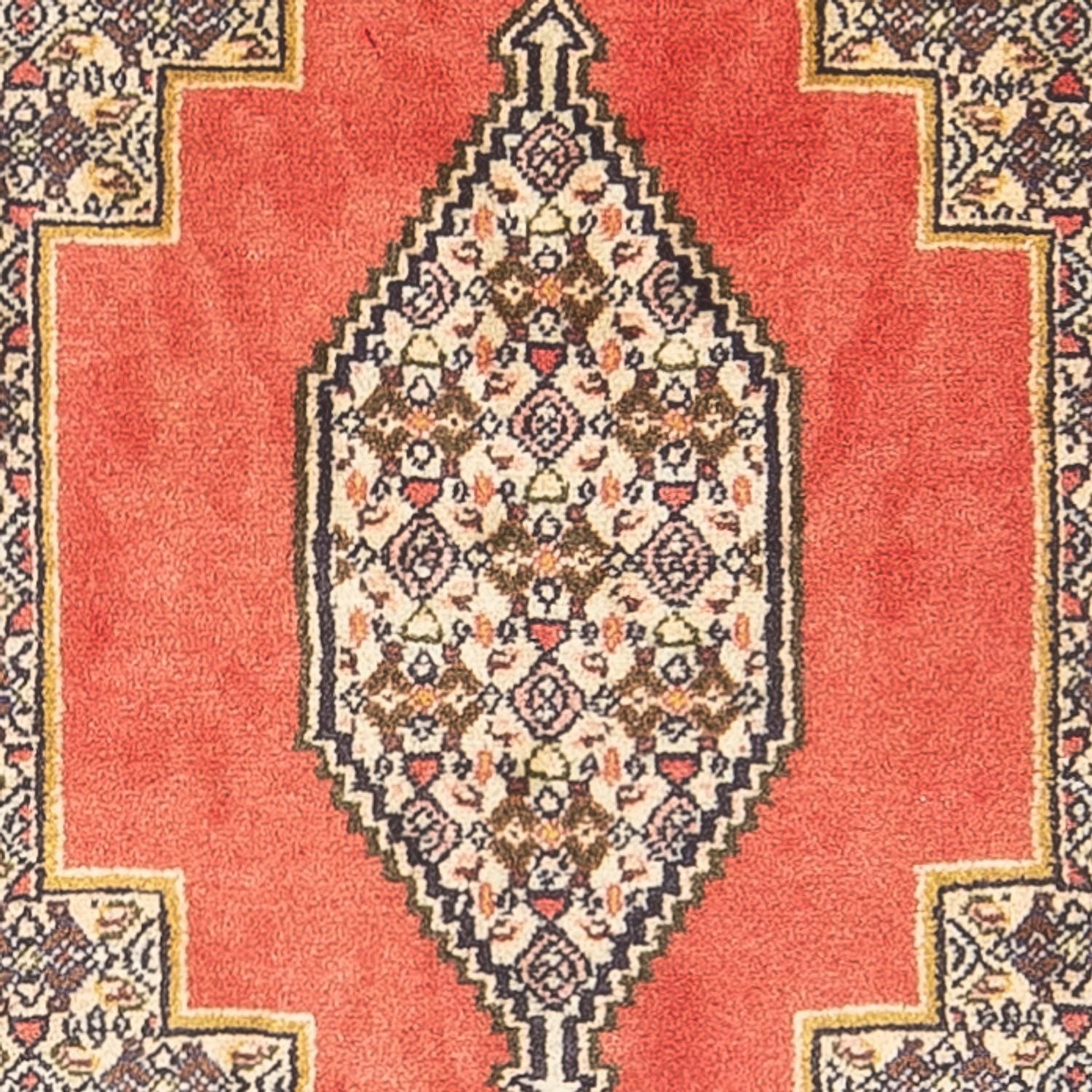 Alfombra persa - Clásica - 108 x 73 cm - naranja