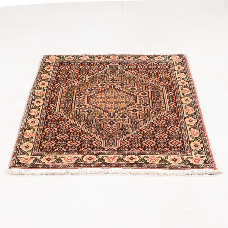 Alfombra persa - Clásica - 104 x 75 cm - azul oscuro