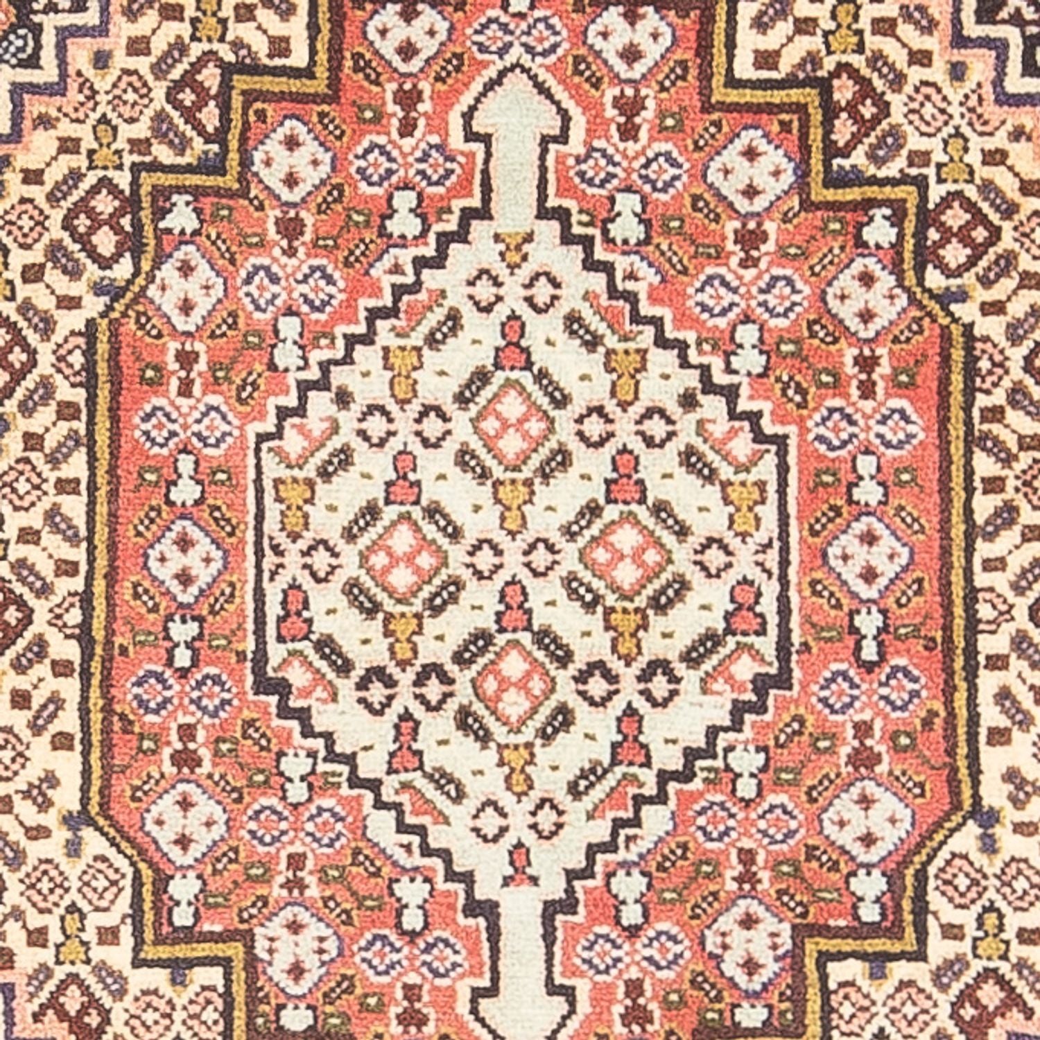 Alfombra persa - Clásica - 105 x 78 cm - azul oscuro