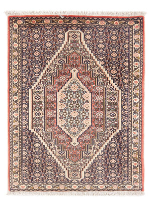 Alfombra persa - Clásica - 108 x 73 cm - azul oscuro