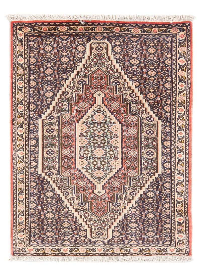 Alfombra persa - Clásica - 108 x 73 cm - azul oscuro