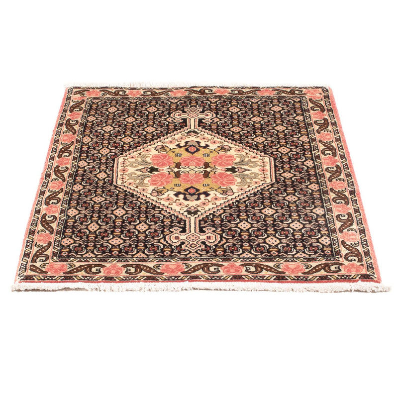 Alfombra persa - Clásica - 98 x 74 cm - azul oscuro