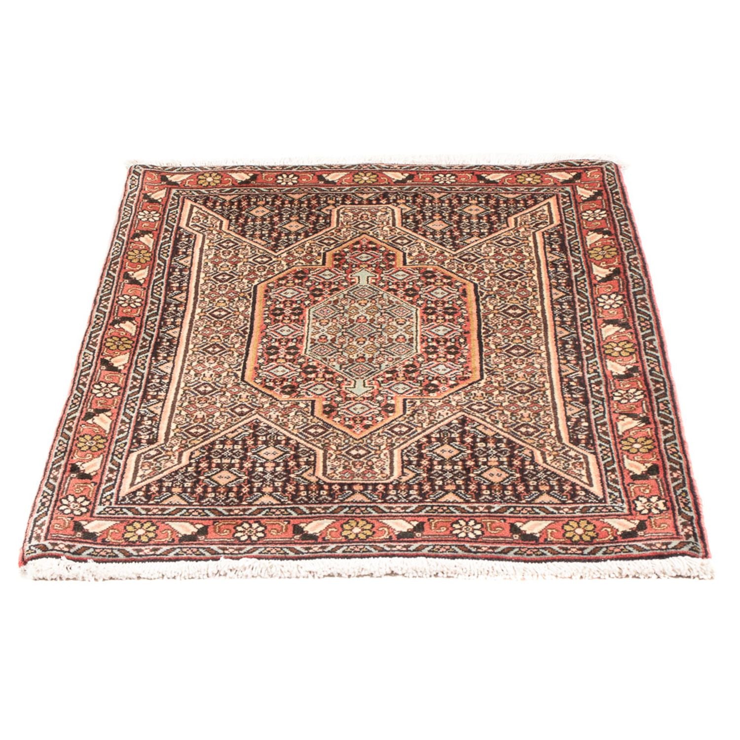 Alfombra persa - Clásica - 103 x 76 cm - beige
