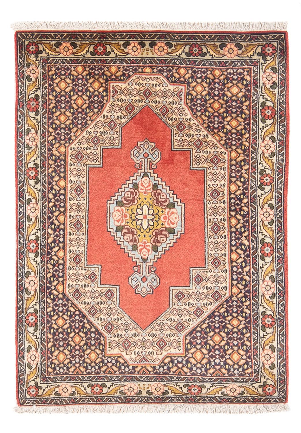 Alfombra persa - Clásica - 108 x 74 cm - rojo