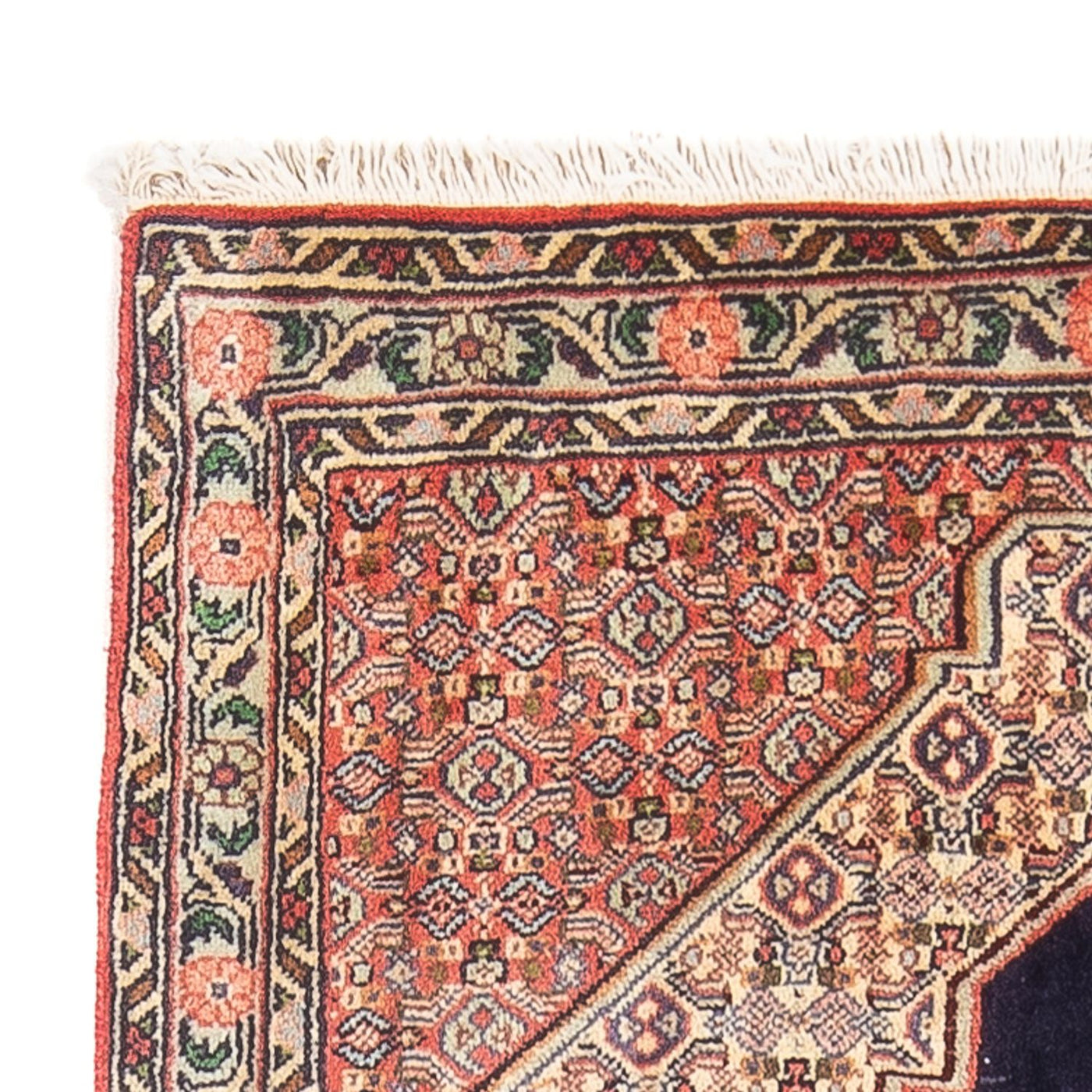 Alfombra persa - Clásica - 103 x 74 cm - azul oscuro