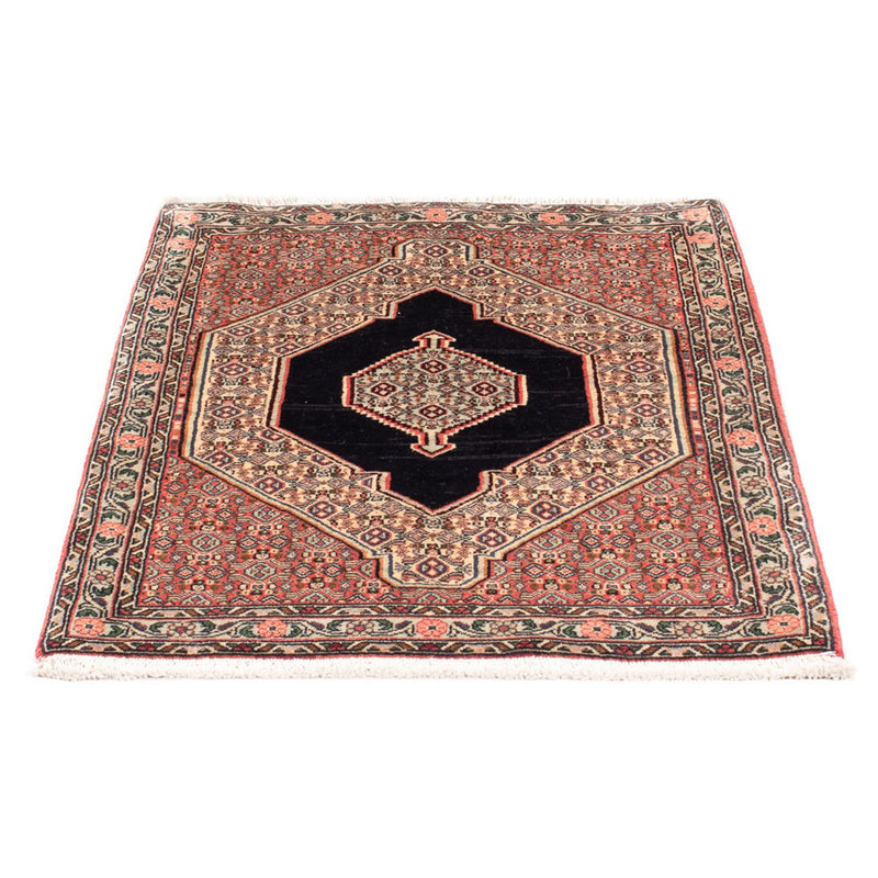 Alfombra persa - Clásica - 103 x 74 cm - azul oscuro