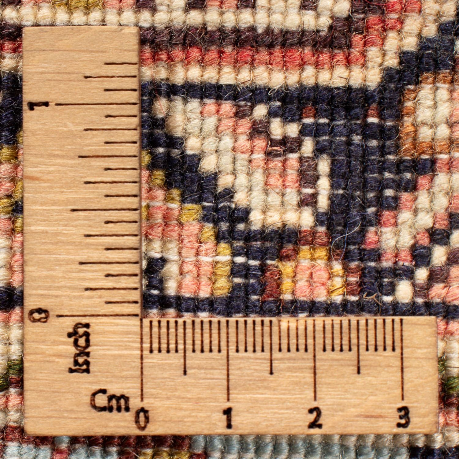 Alfombra persa - Clásica - 104 x 73 cm - beige