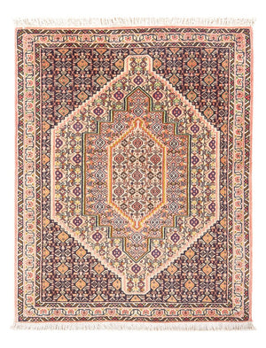 Alfombra persa - Clásica - 98 x 75 cm - azul oscuro