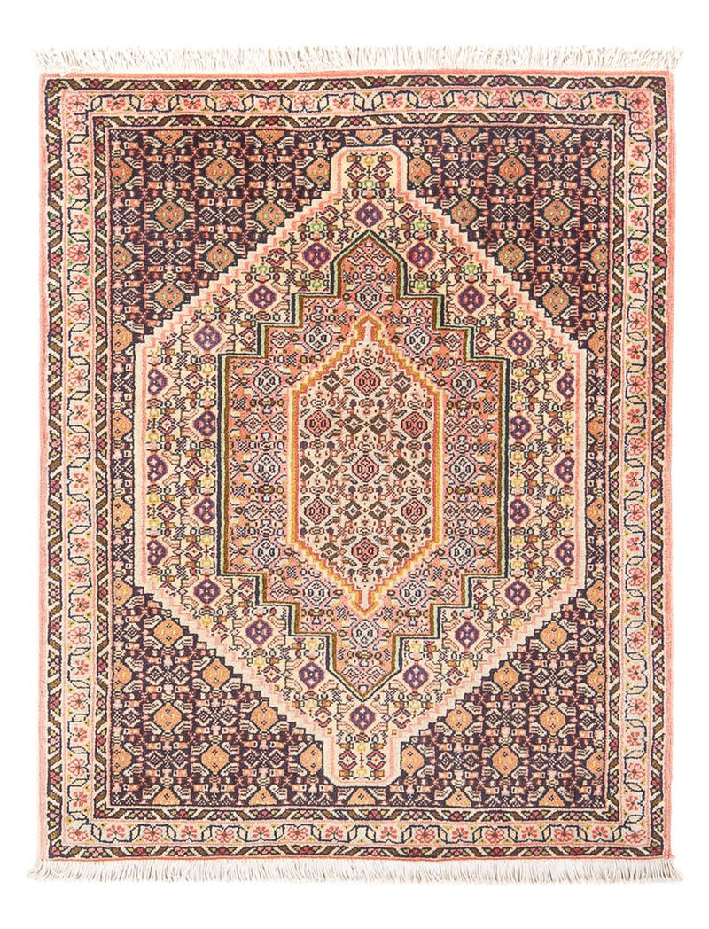 Alfombra persa - Clásica - 98 x 75 cm - azul oscuro
