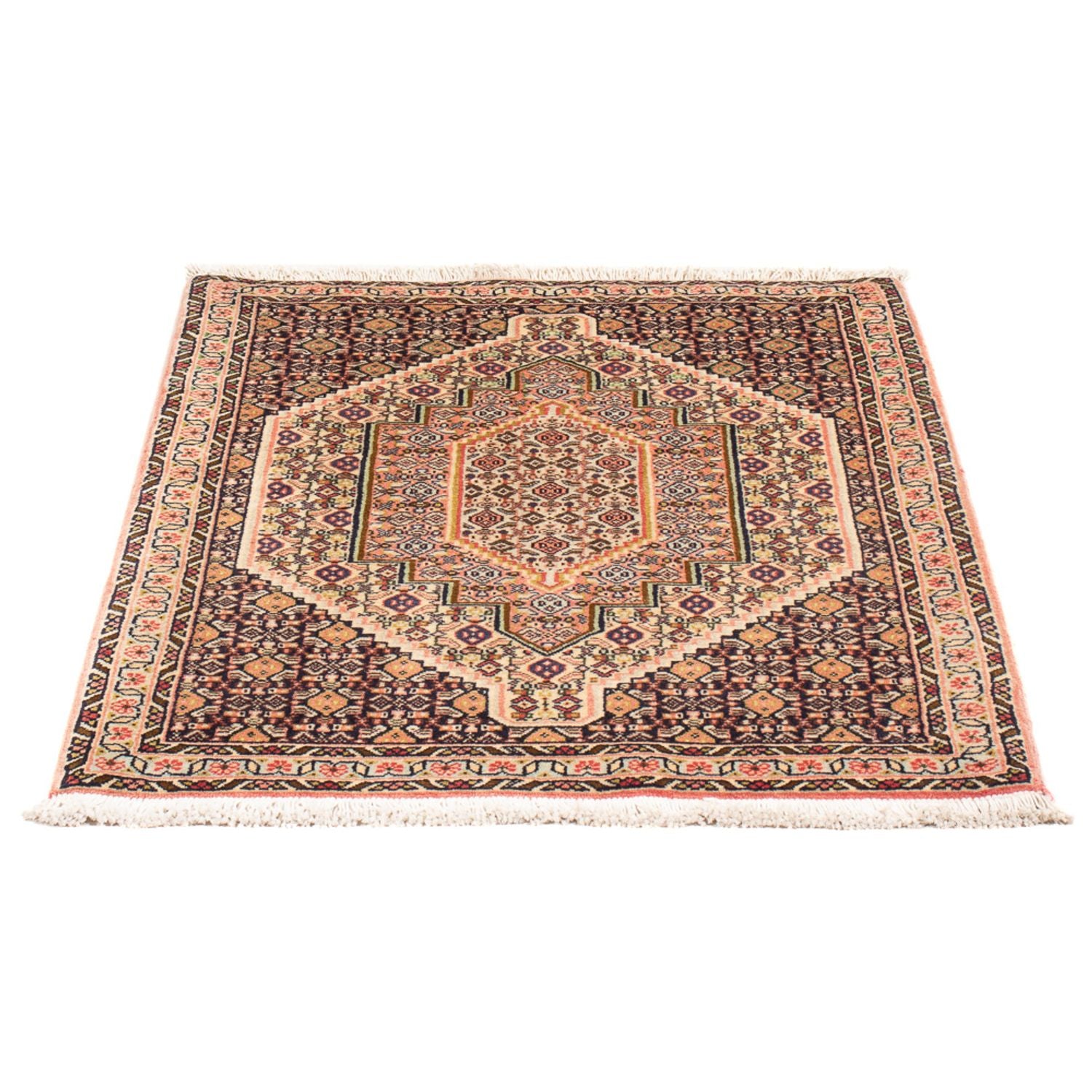 Alfombra persa - Clásica - 98 x 75 cm - azul oscuro