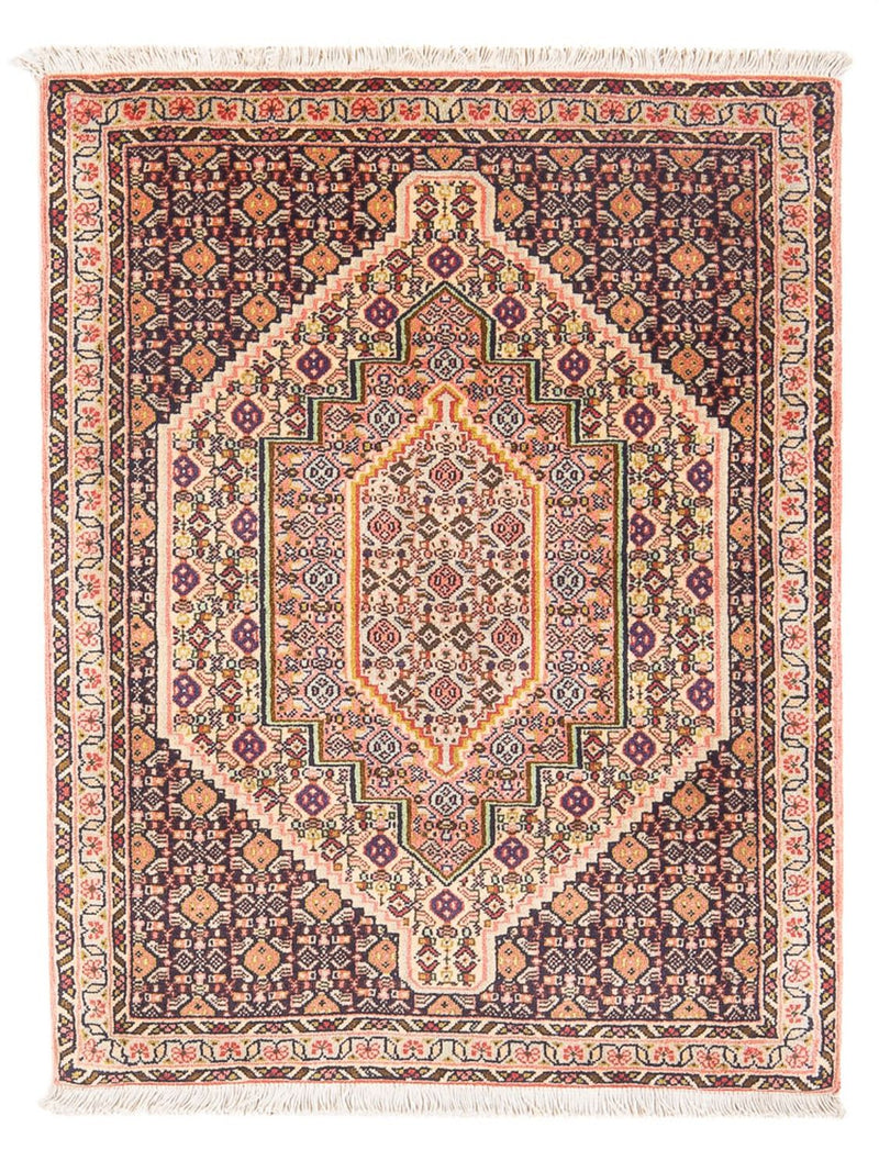Alfombra persa - Clásica - 102 x 75 cm - azul oscuro
