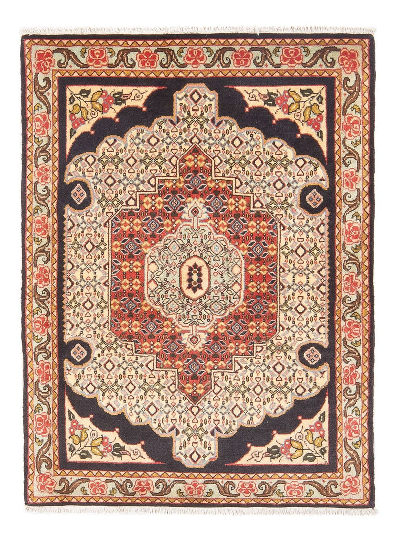Alfombra persa - Clásica - 106 x 75 cm - beige