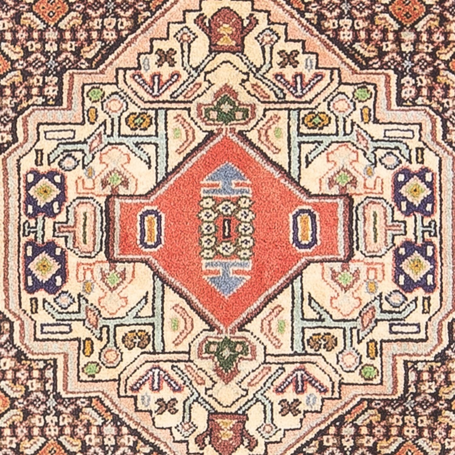 Alfombra persa - Clásica - 103 x 72 cm - multicolor