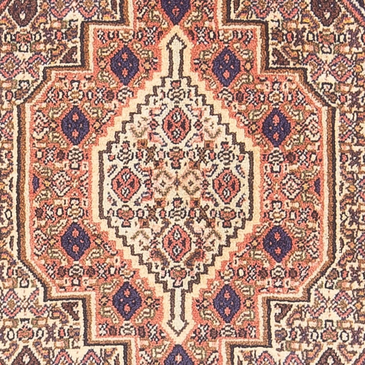 Alfombra persa - Clásica - 103 x 75 cm - naranja