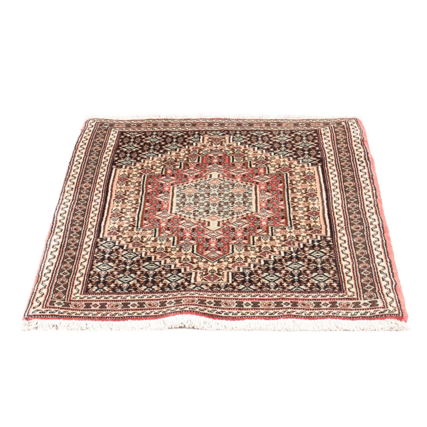 Alfombra persa - Clásica - 94 x 72 cm - azul oscuro