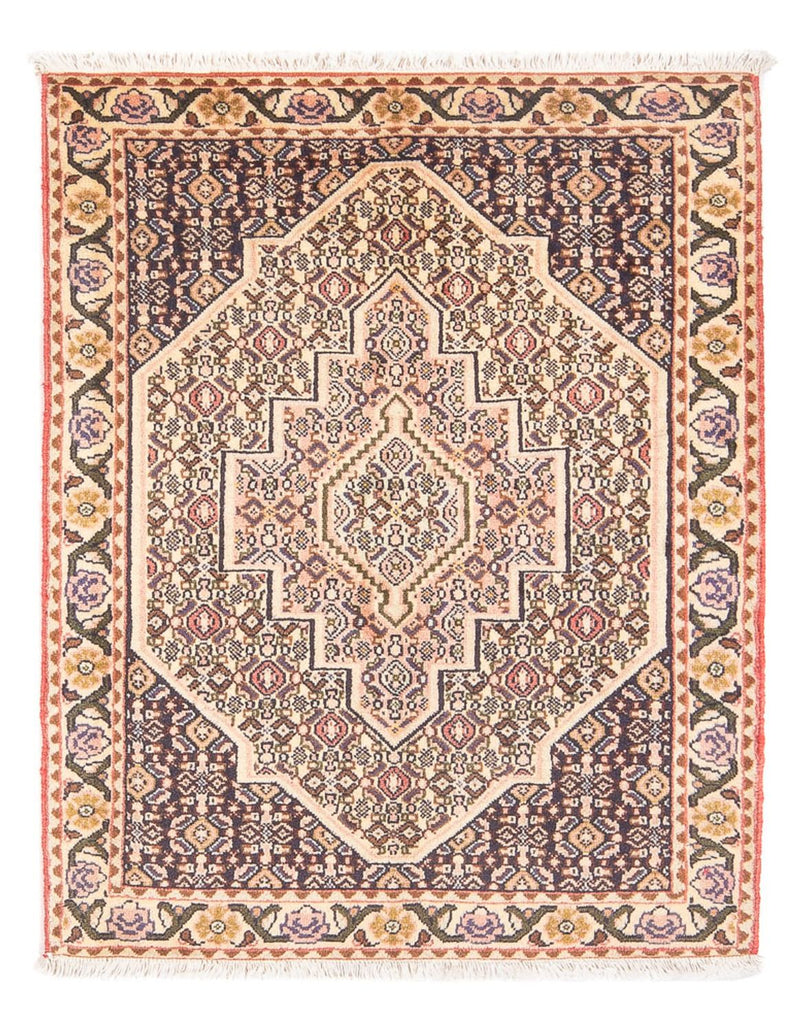 Alfombra persa - Clásica - 102 x 75 cm - azul oscuro