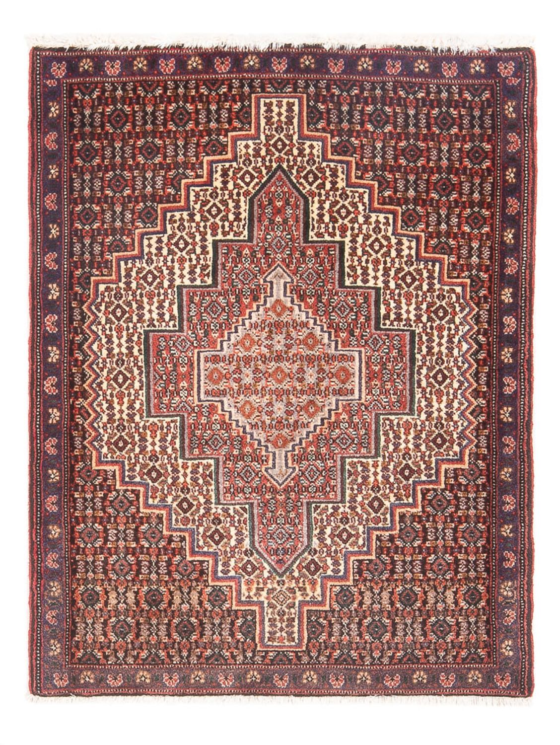 Alfombra persa - Clásica - 98 x 70 cm - crema