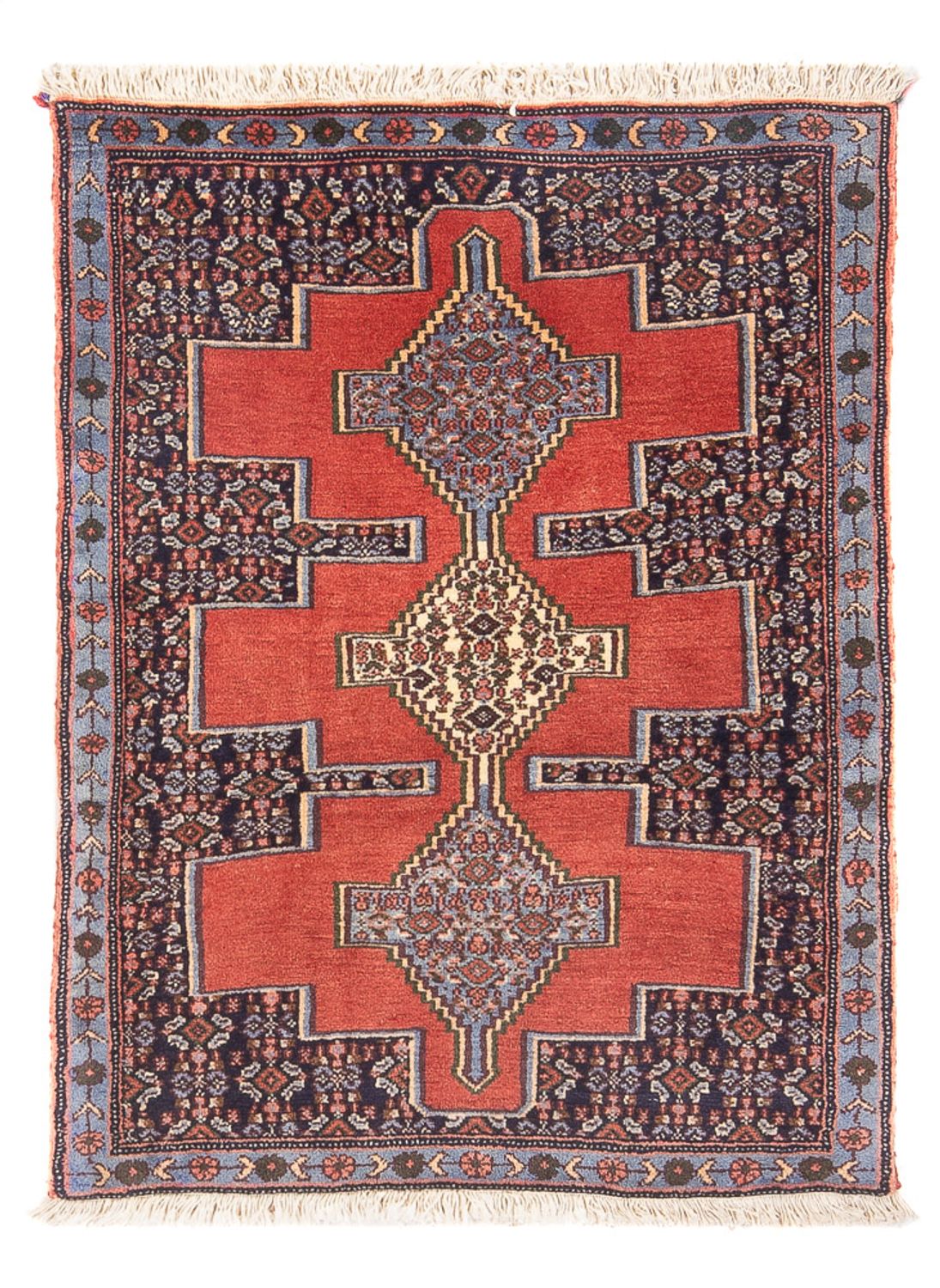 Alfombra persa - Clásica - 100 x 72 cm - rojo