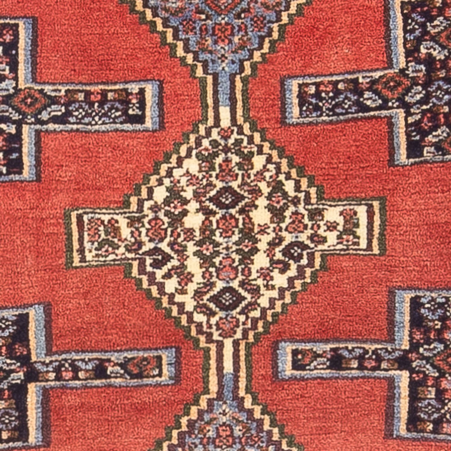 Alfombra persa - Clásica - 100 x 72 cm - rojo
