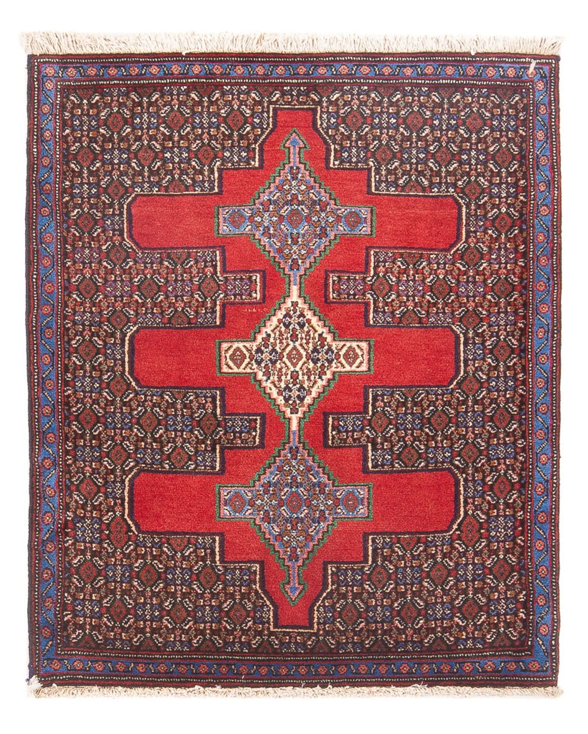 Alfombra persa - Clásica - 105 x 80 cm - rojo