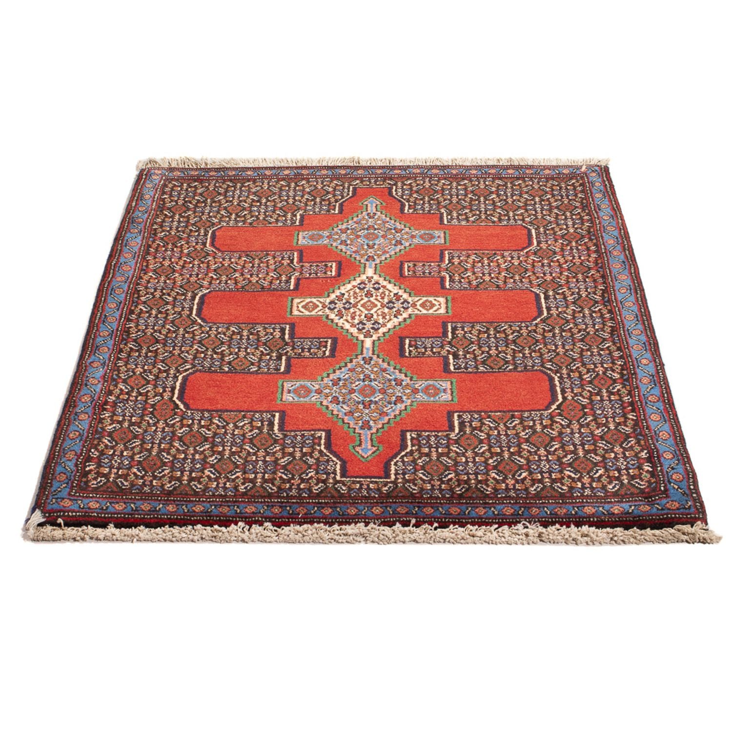 Alfombra persa - Clásica - 105 x 80 cm - rojo