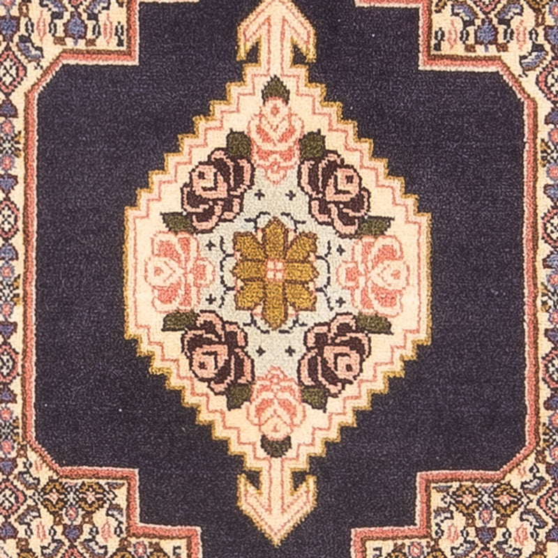 Alfombra persa - Clásica - 100 x 75 cm - azul oscuro
