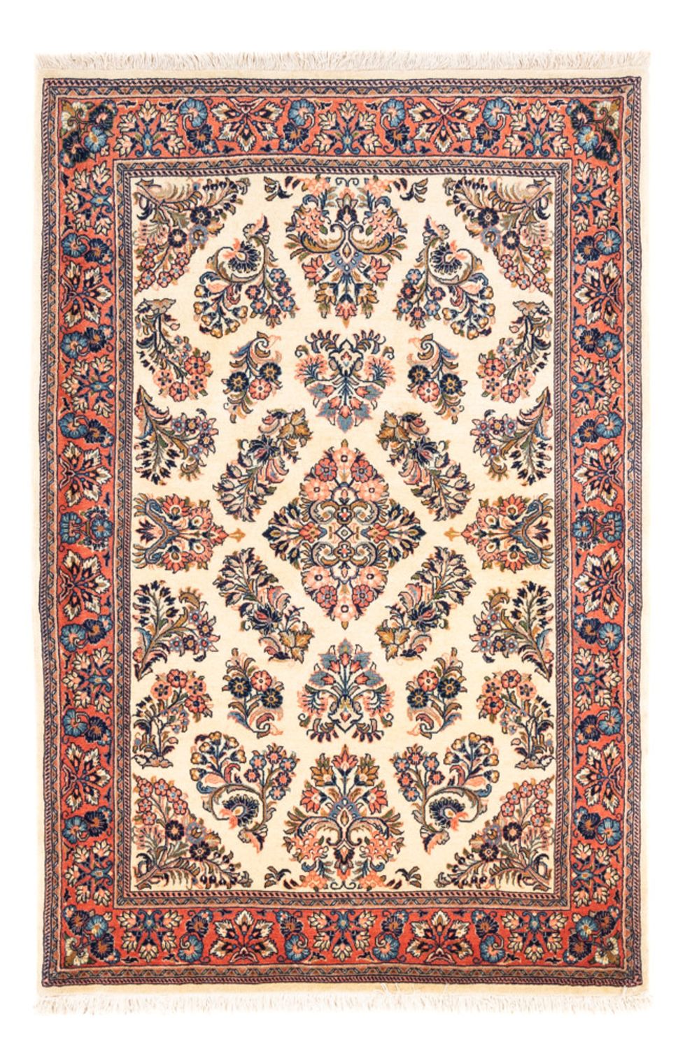 Alfombra persa - Clásica - 153 x 107 cm - crema
