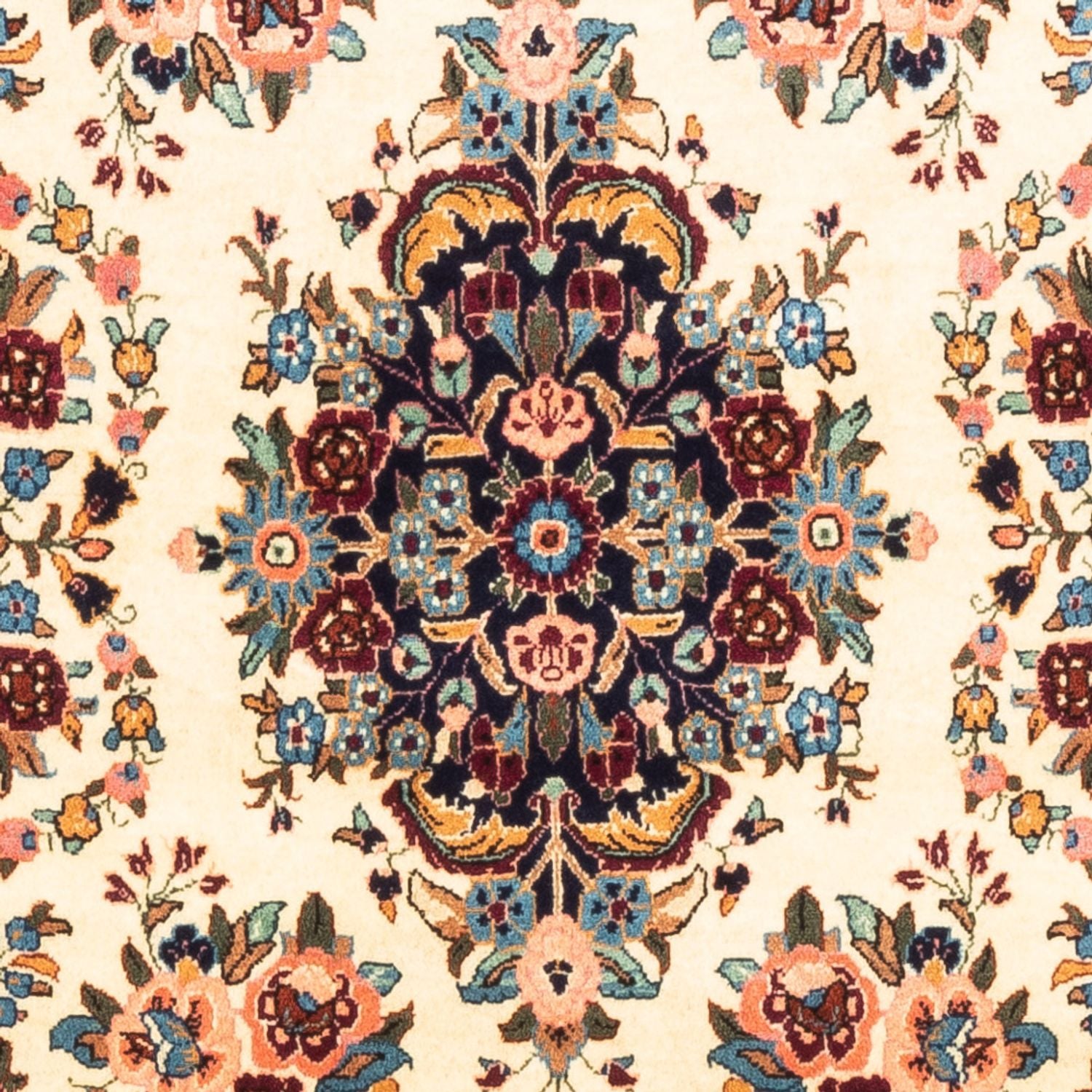Alfombra persa - Clásica - 148 x 100 cm - crema