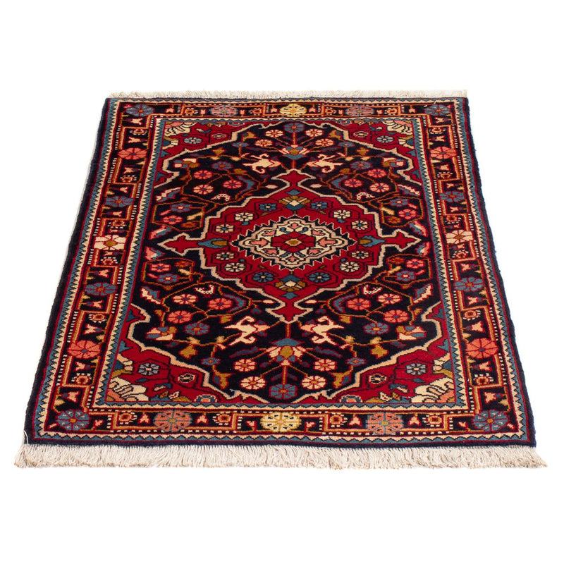 Alfombra persa - Clásica - 96 x 63 cm - azul oscuro