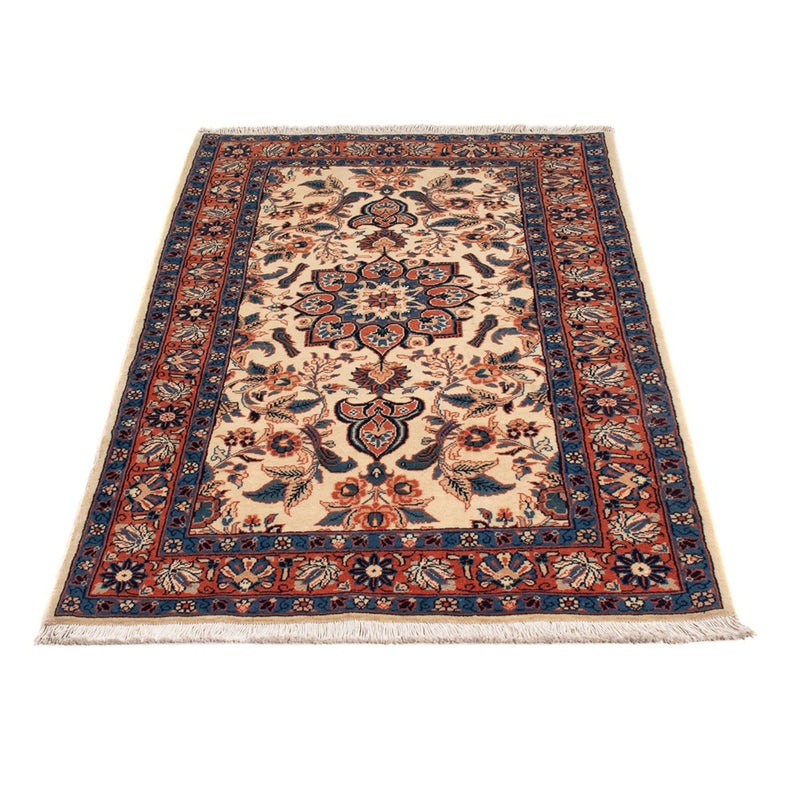 Alfombra persa - Clásica - 130 x 76 cm - crema