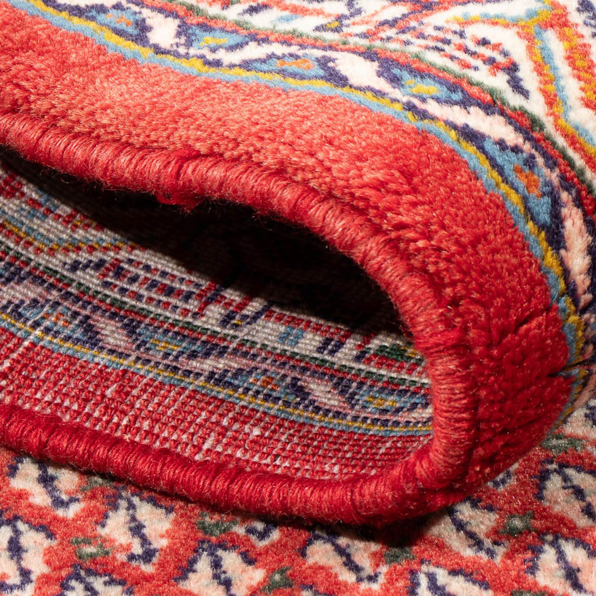 Alfombra persa - Mir - 128 x 60 cm - rojo