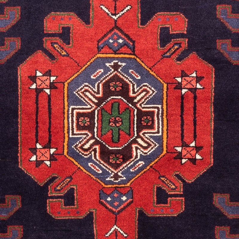 Alfombra persa - Nómada - 149 x 103 cm - azul oscuro