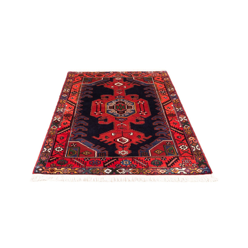 Alfombra persa - Nómada - 149 x 103 cm - azul oscuro