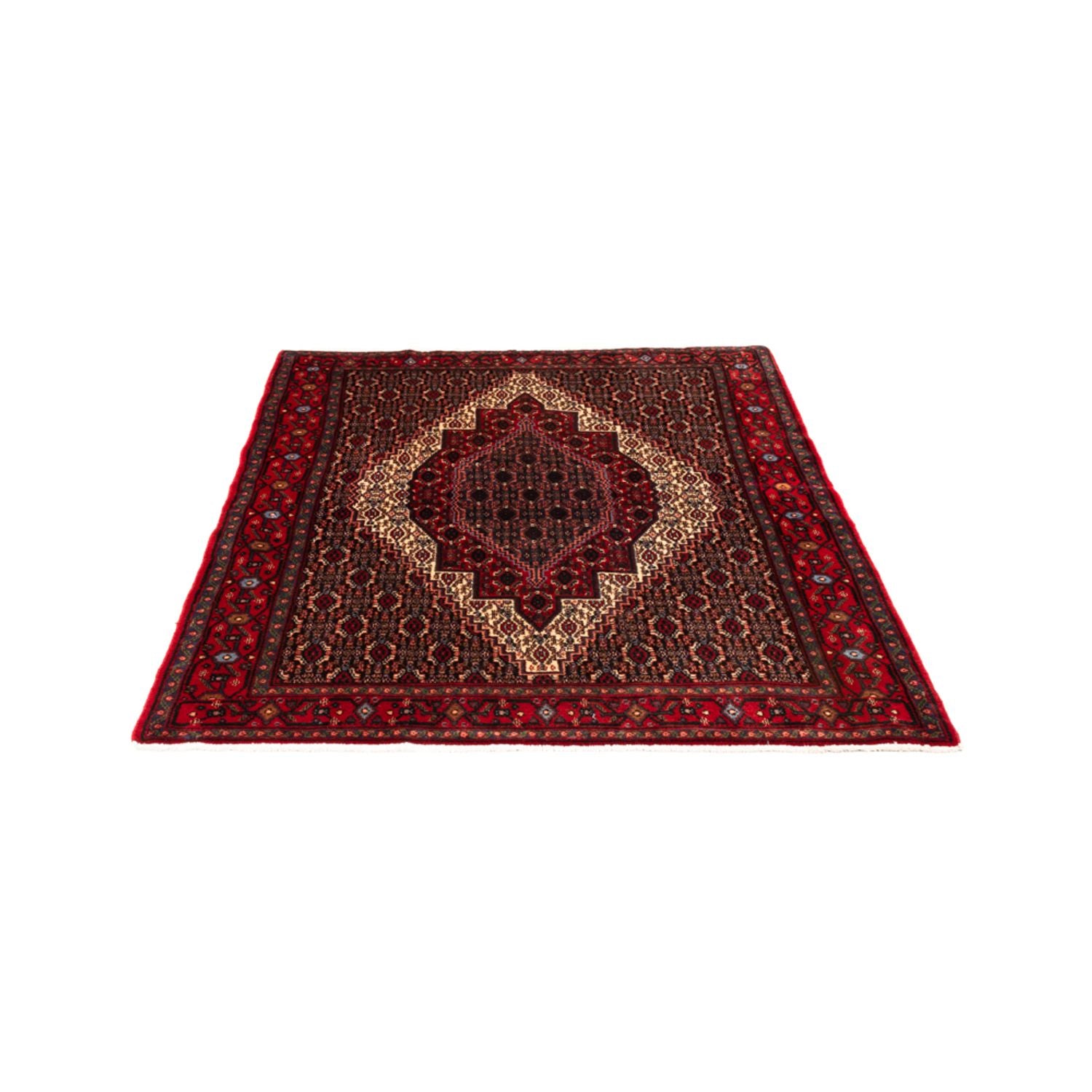 Alfombra persa - Clásica - 145 x 123 cm - azul oscuro