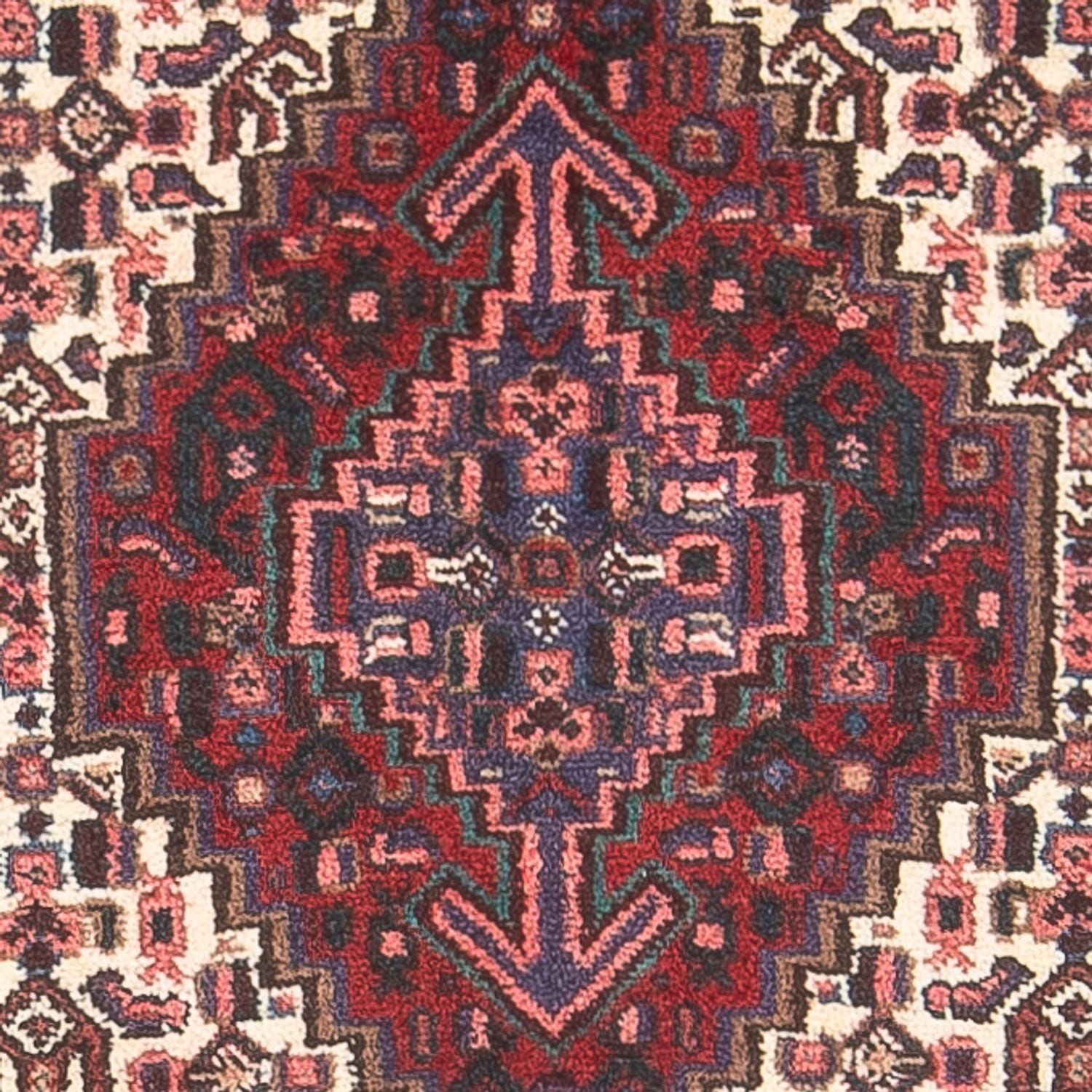 Alfombra persa - Clásica - 106 x 68 cm - crema