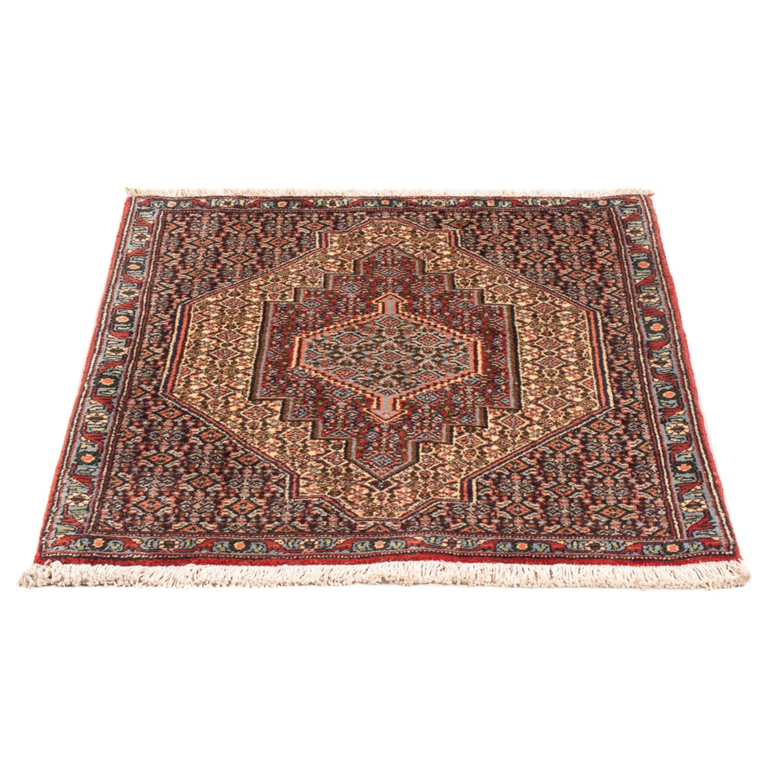 Alfombra persa - Clásica - 96 x 74 cm - crema
