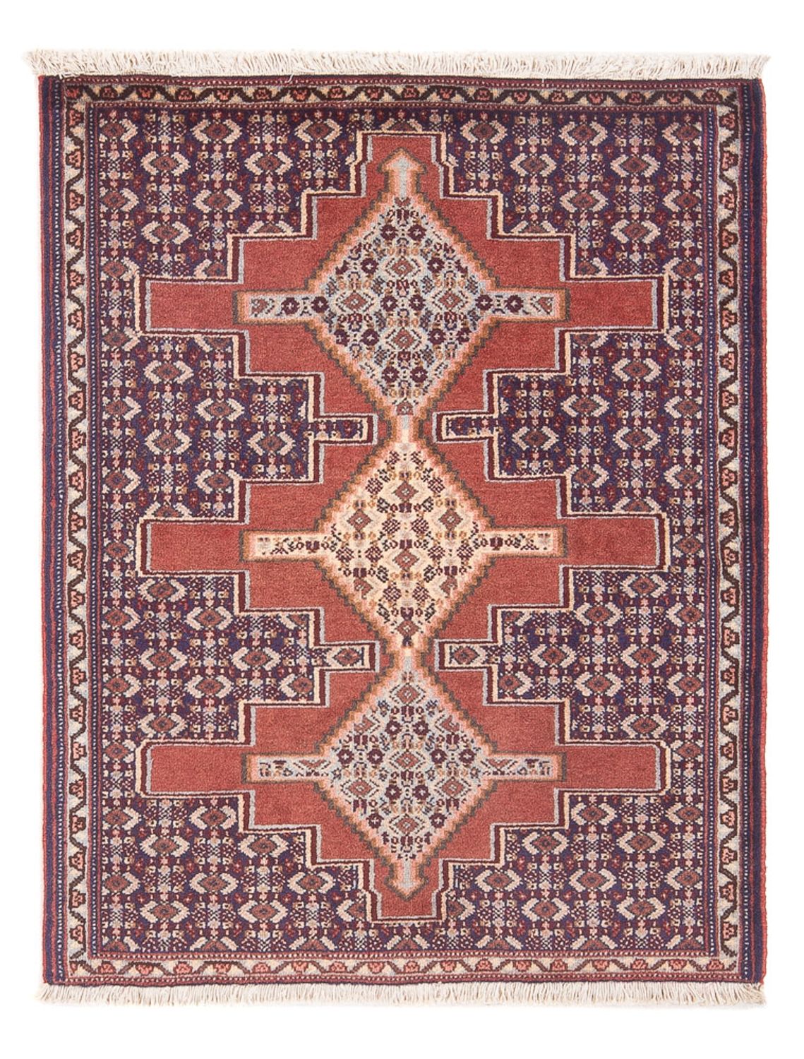 Alfombra persa - Clásica - 103 x 76 cm - rojo