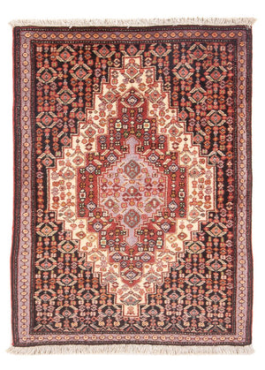 Alfombra persa - Clásica - 105 x 70 cm - azul oscuro