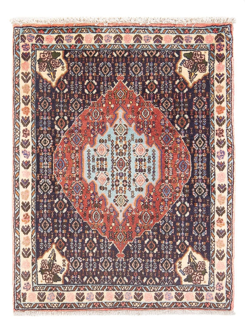 Alfombra persa - Clásica - 96 x 70 cm - azul oscuro