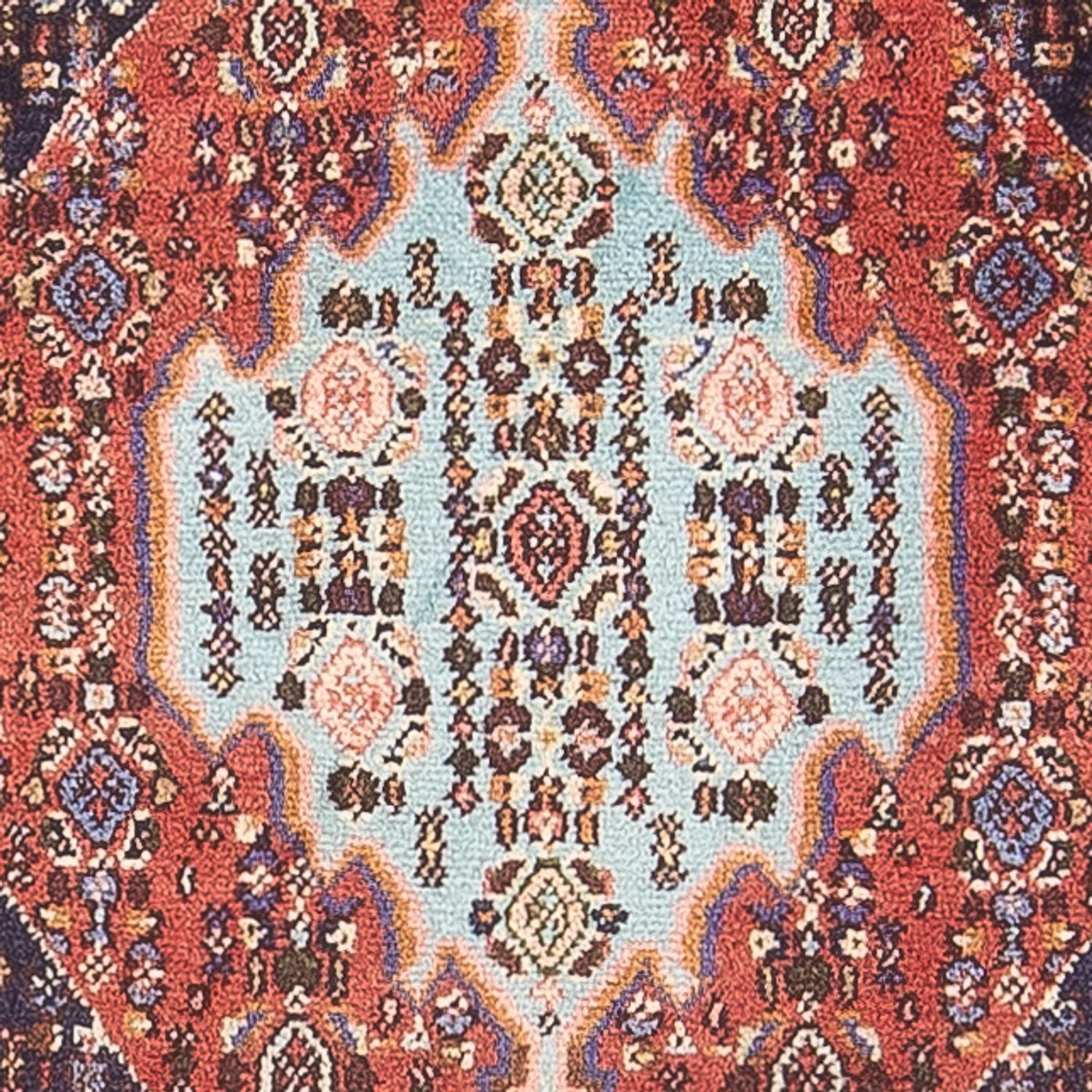 Alfombra persa - Clásica - 96 x 70 cm - azul oscuro