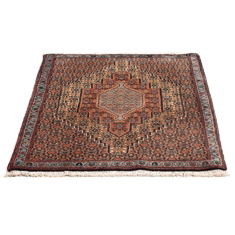 Alfombra persa - Clásica - 105 x 74 cm - azul oscuro