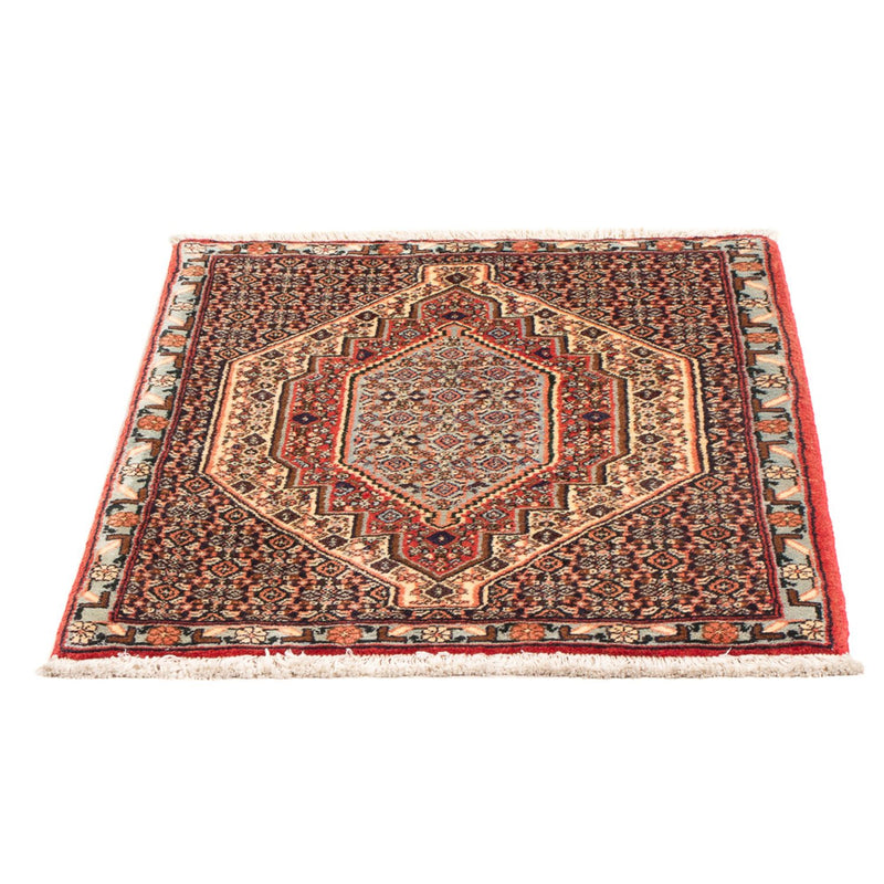 Alfombra persa - Clásica - 96 x 70 cm - azul oscuro