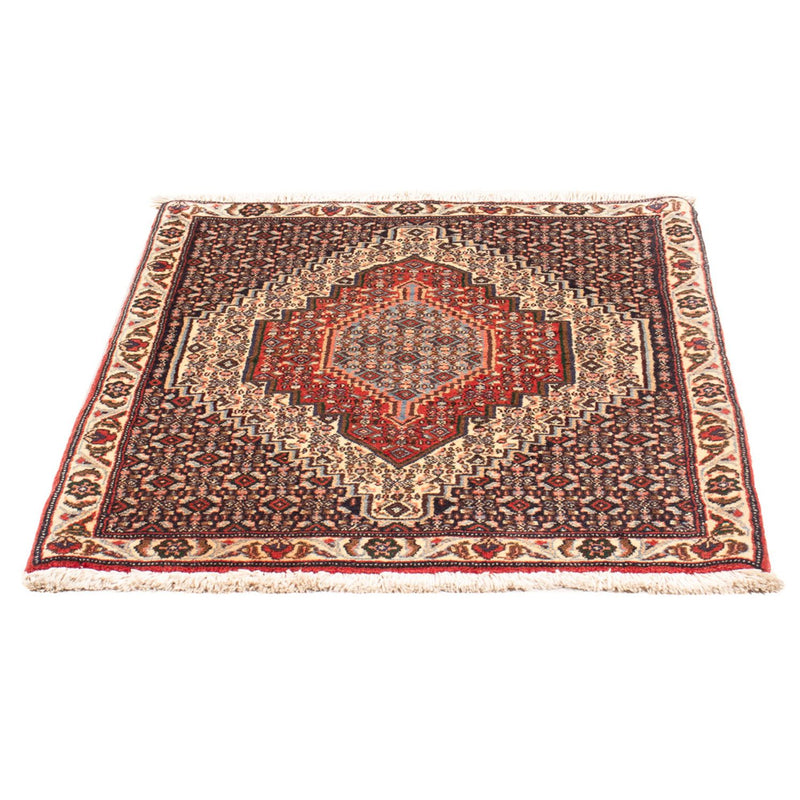 Alfombra persa - Clásica - 98 x 76 cm - azul oscuro