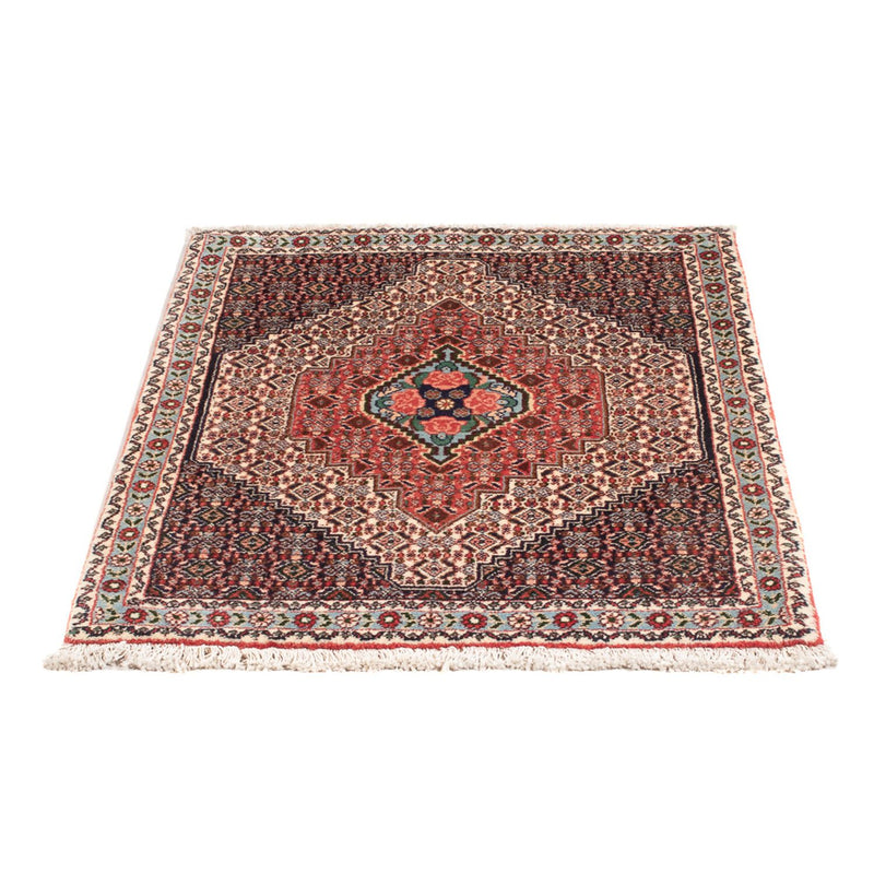 Alfombra persa - Clásica - 105 x 75 cm - azul oscuro