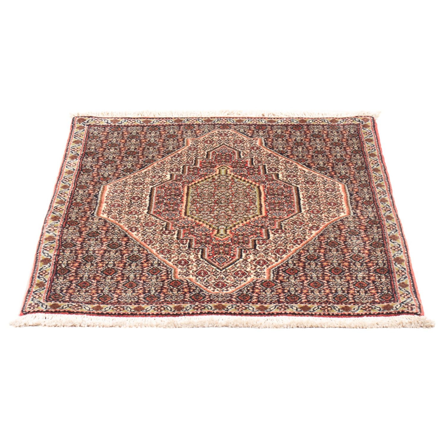 Alfombra persa - Clásica - 92 x 72 cm - azul oscuro